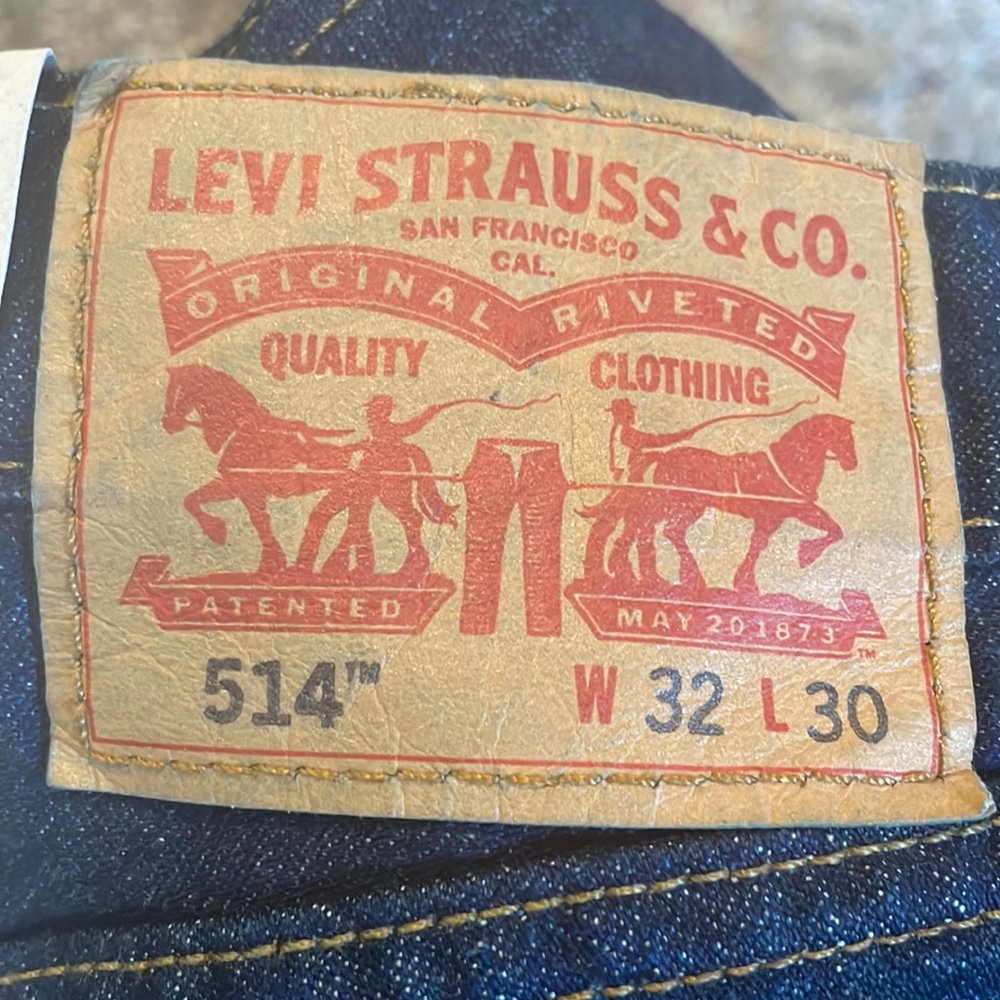 NWT Men’s Levi’s 514 Jeans W32 L 30